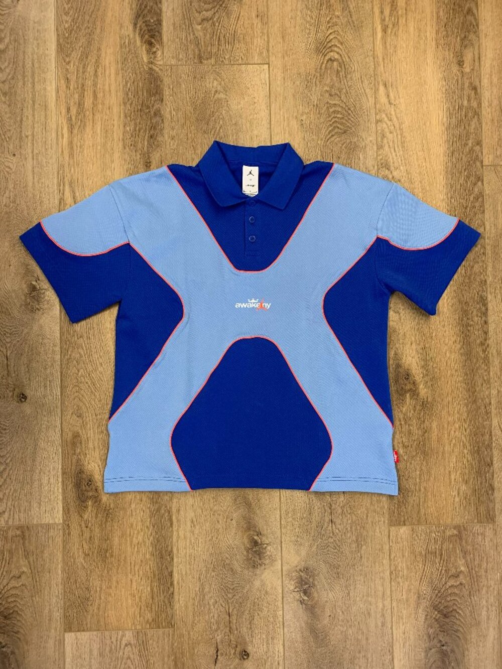 Size M - Jordan Brand x Awake NY Polo "Blue" (2026) - NWT - Relaxed Fit